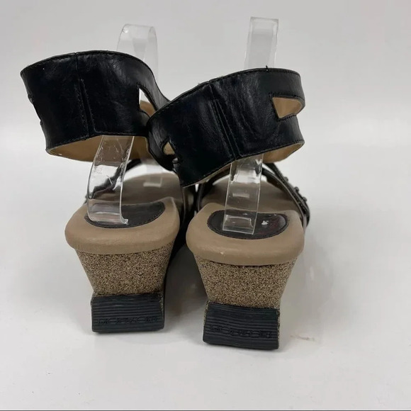 NEW Modzori Myra Mid Wedge Reversible Multi Wear Slip On Sandals Size 10 - Picture 10 of 11